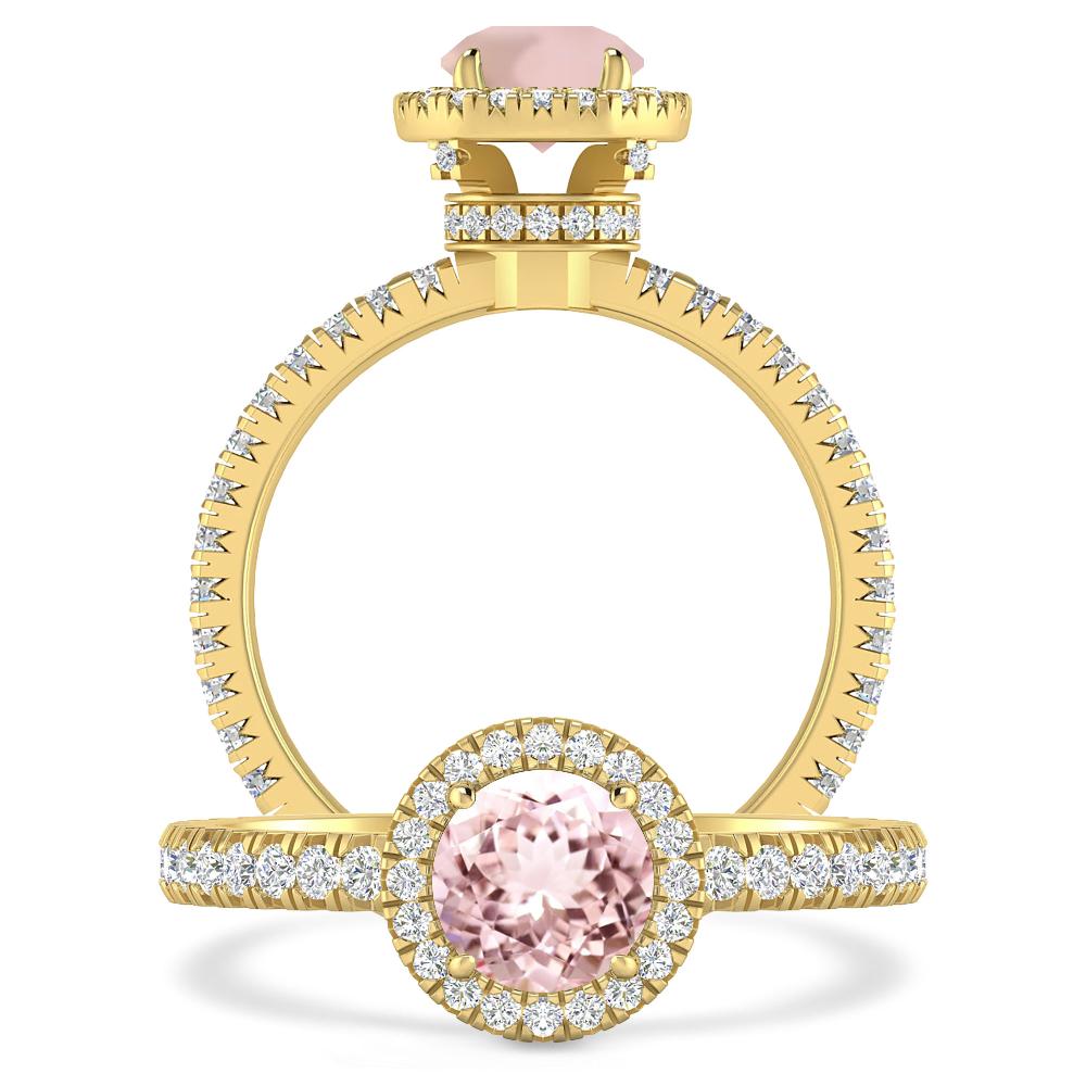 Yellow Gold - Morganite