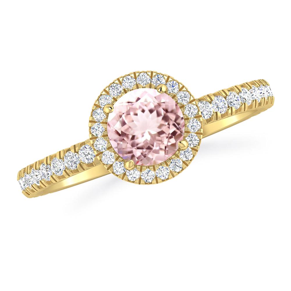 Yellow Gold - Morganite