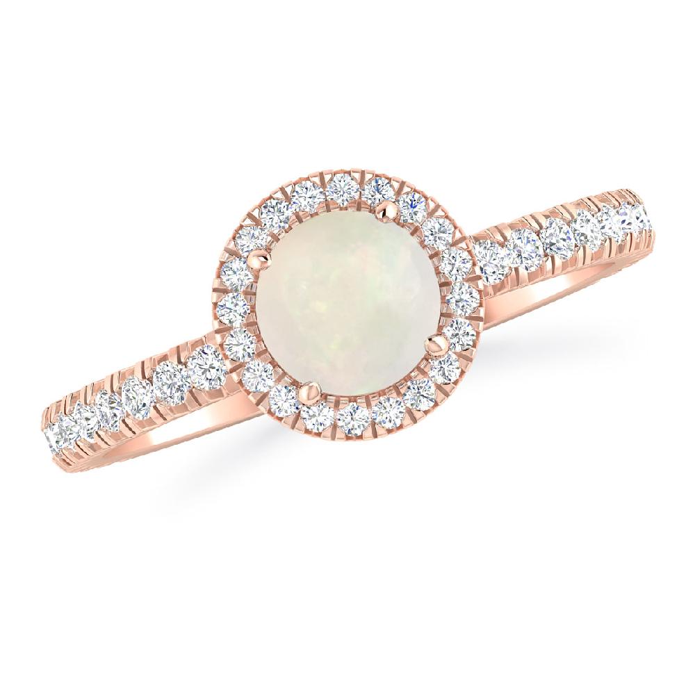 Rose Gold - Opal