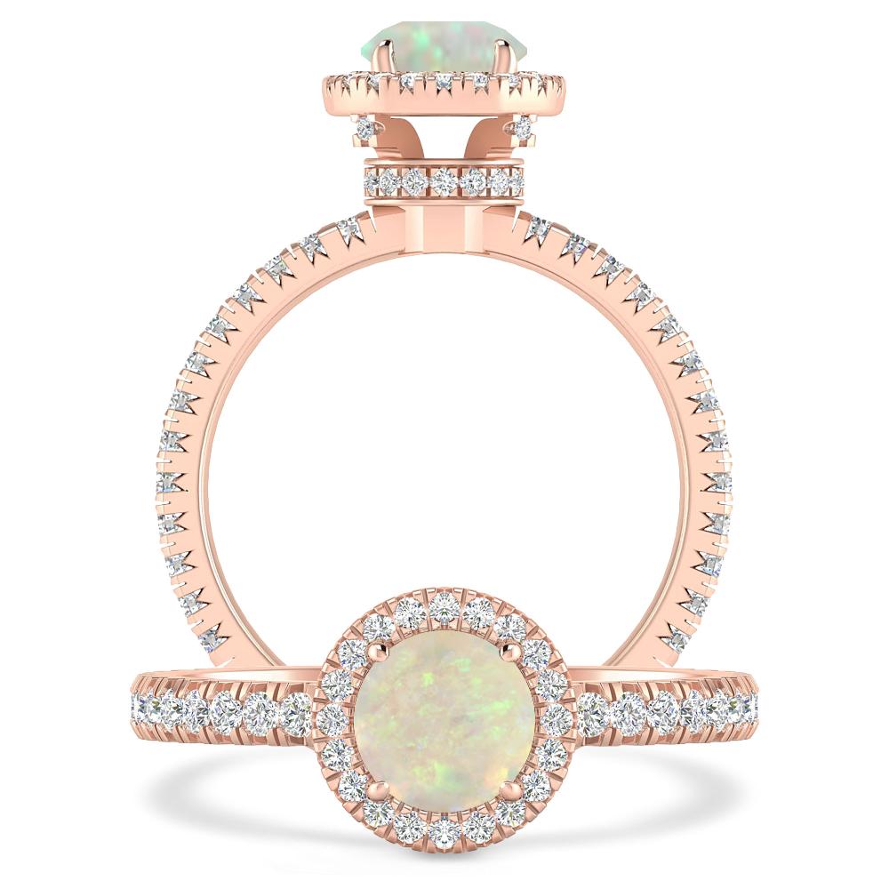 Rose Gold - Opal