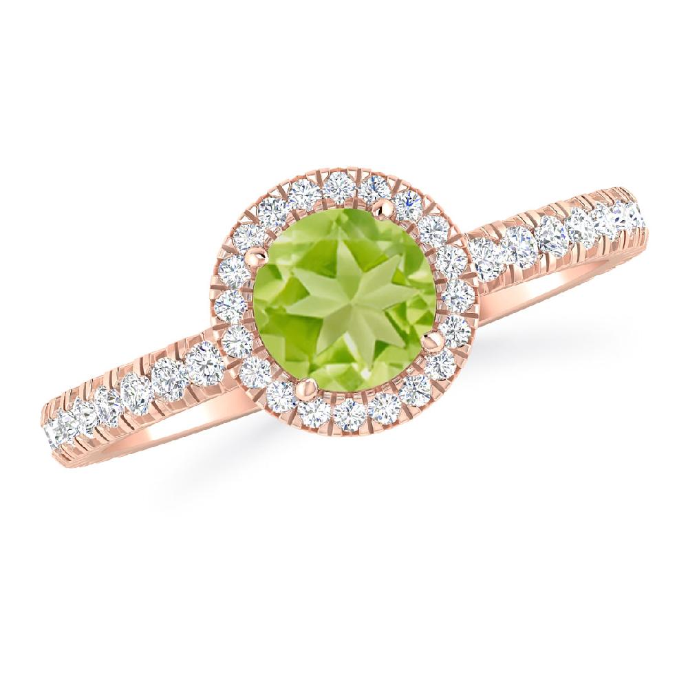 Rose Gold - Peridot