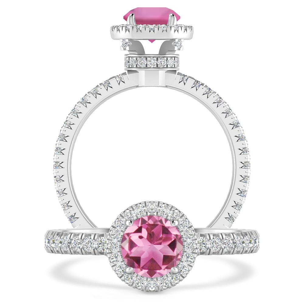 White Gold - Pink Tourmaline