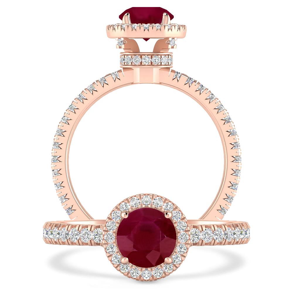 Rose Gold - Ruby