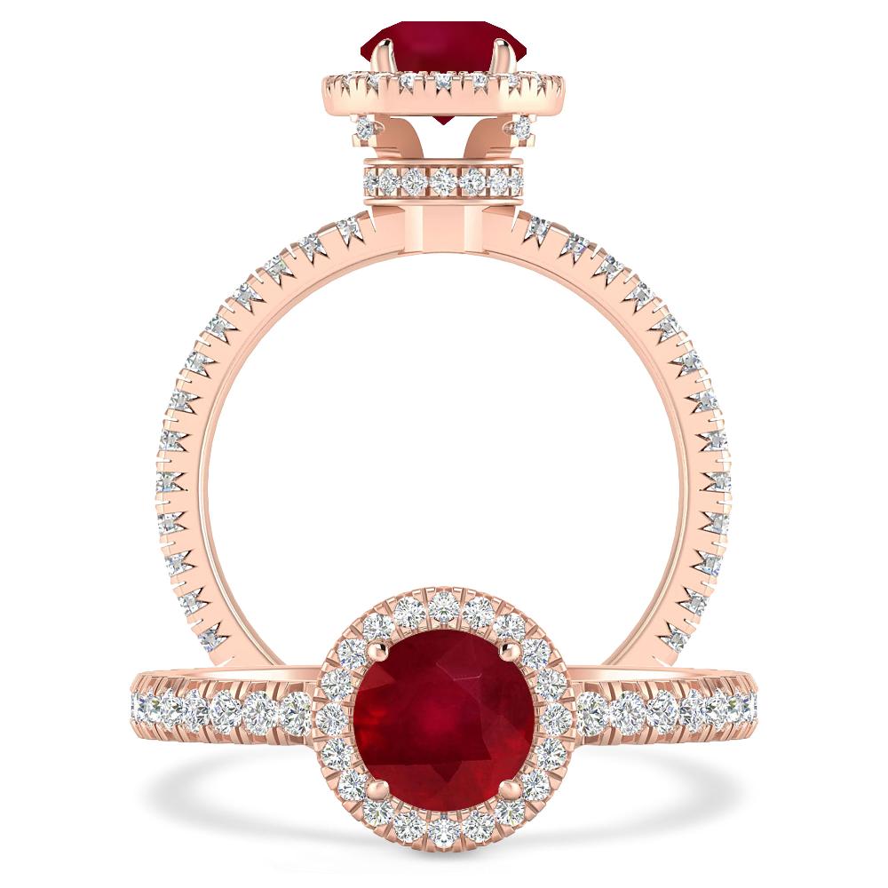 Rose Gold - Ruby
