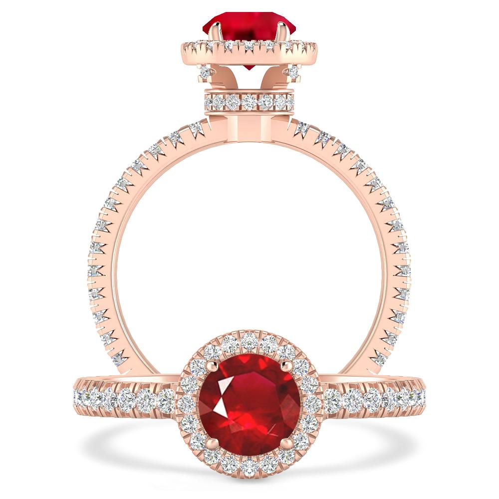 Rose Gold - Ruby