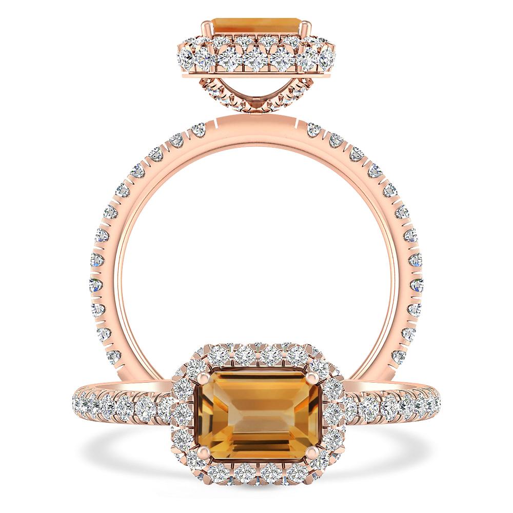 Rose Gold - Citrine