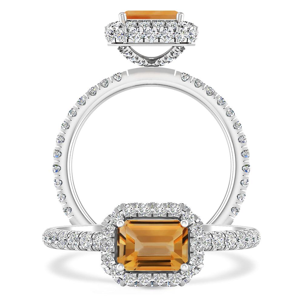 White Gold - Citrine