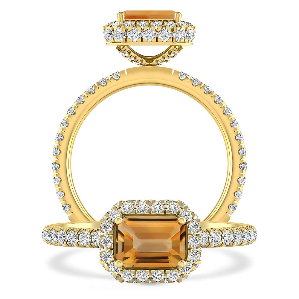 Yellow Gold - Citrine