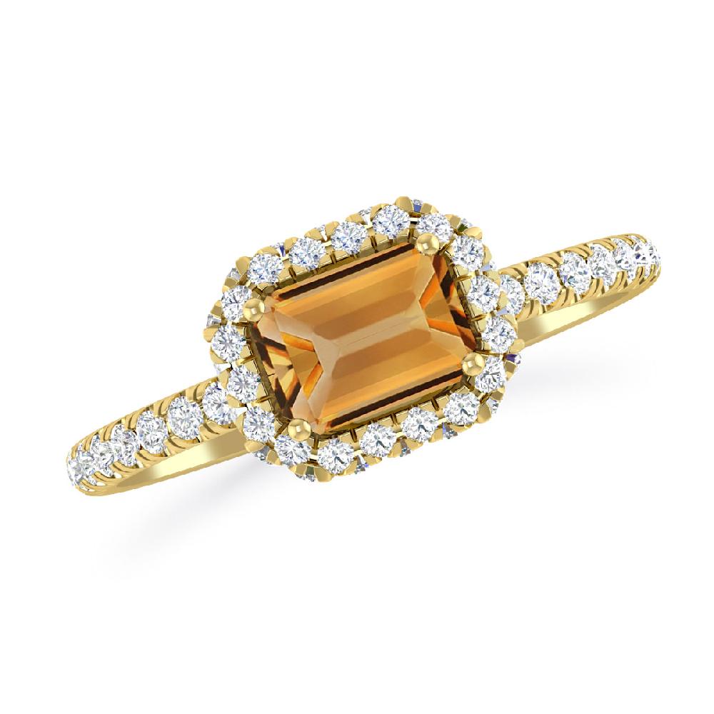 Yellow Gold - Citrine