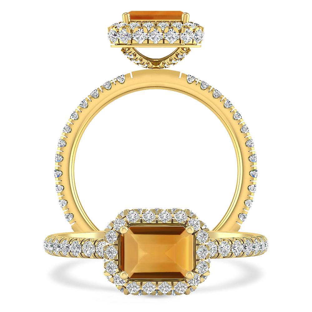 Yellow Gold - Citrine