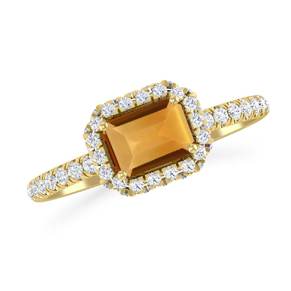 Yellow Gold - Citrine