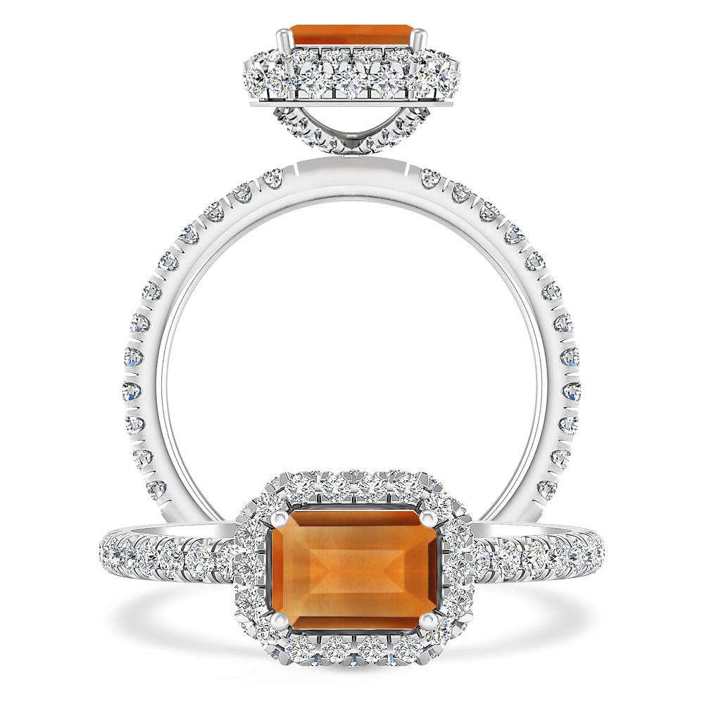 White Gold - Citrine