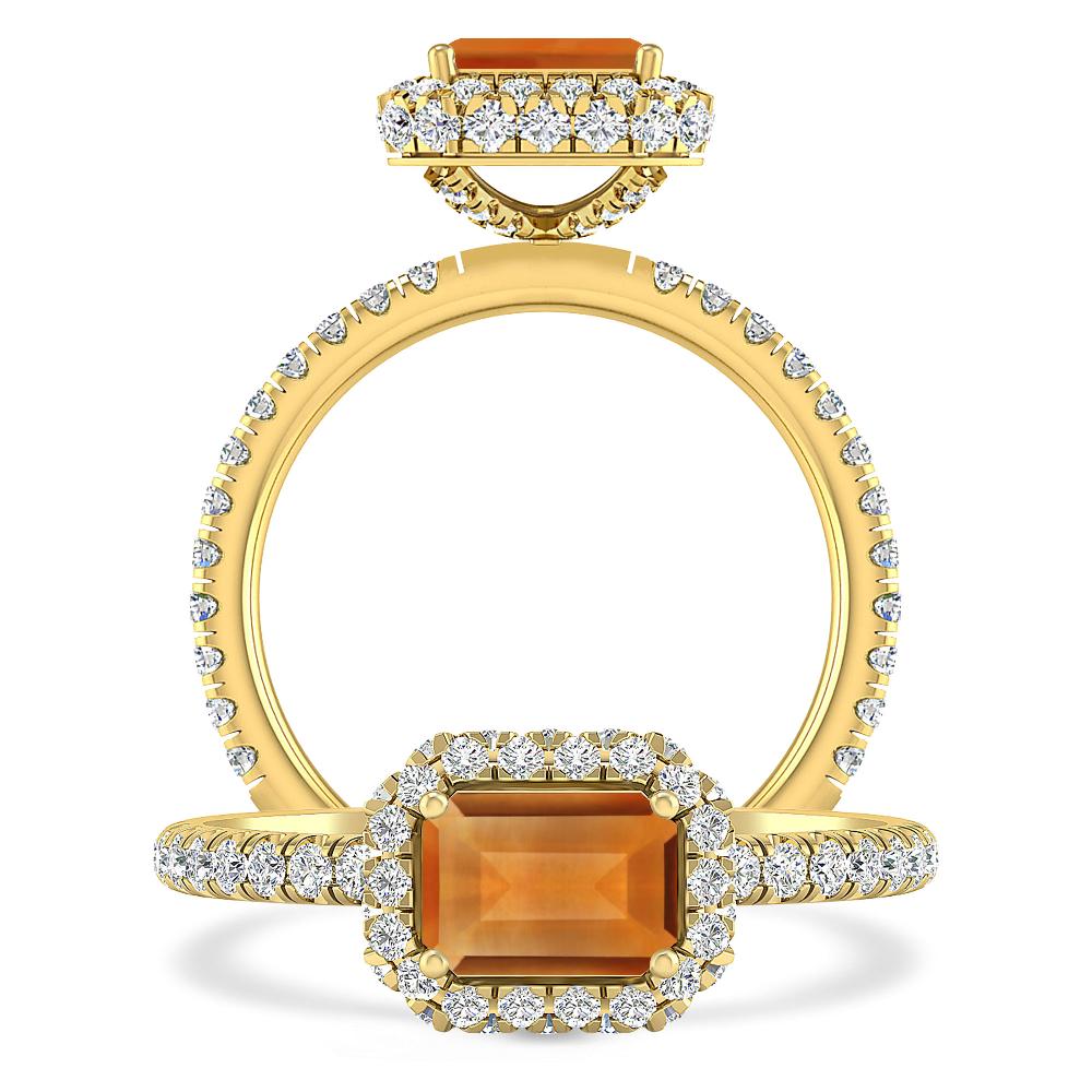 Yellow Gold - Citrine