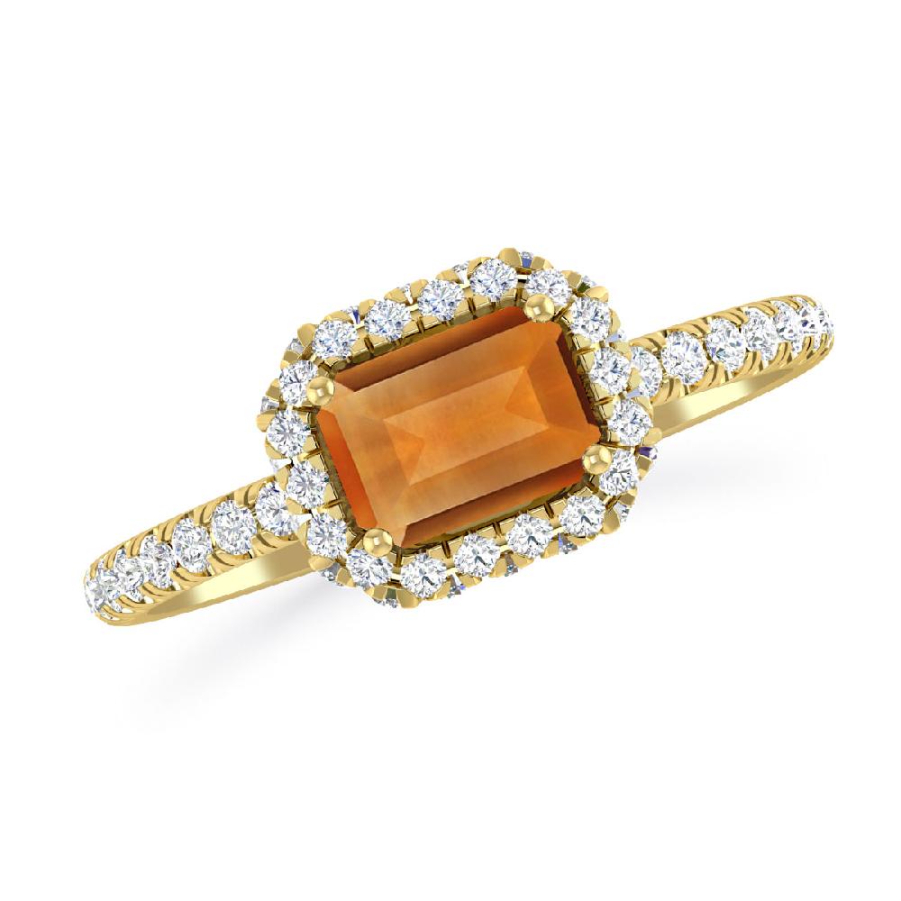 Yellow Gold - Citrine