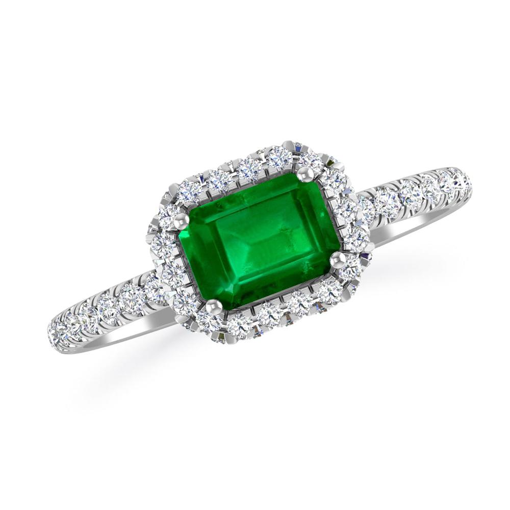 White Gold - Emerald