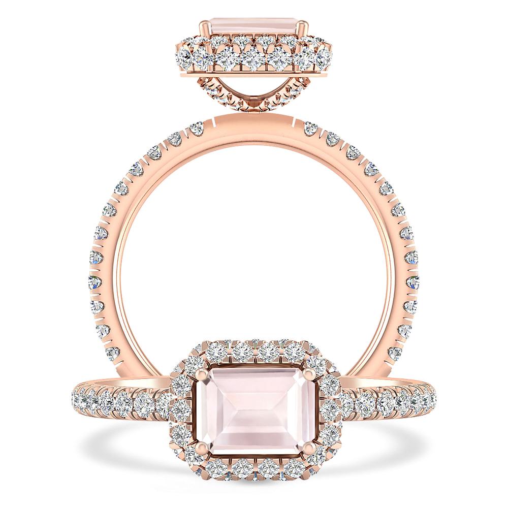 Rose Gold - Morganite