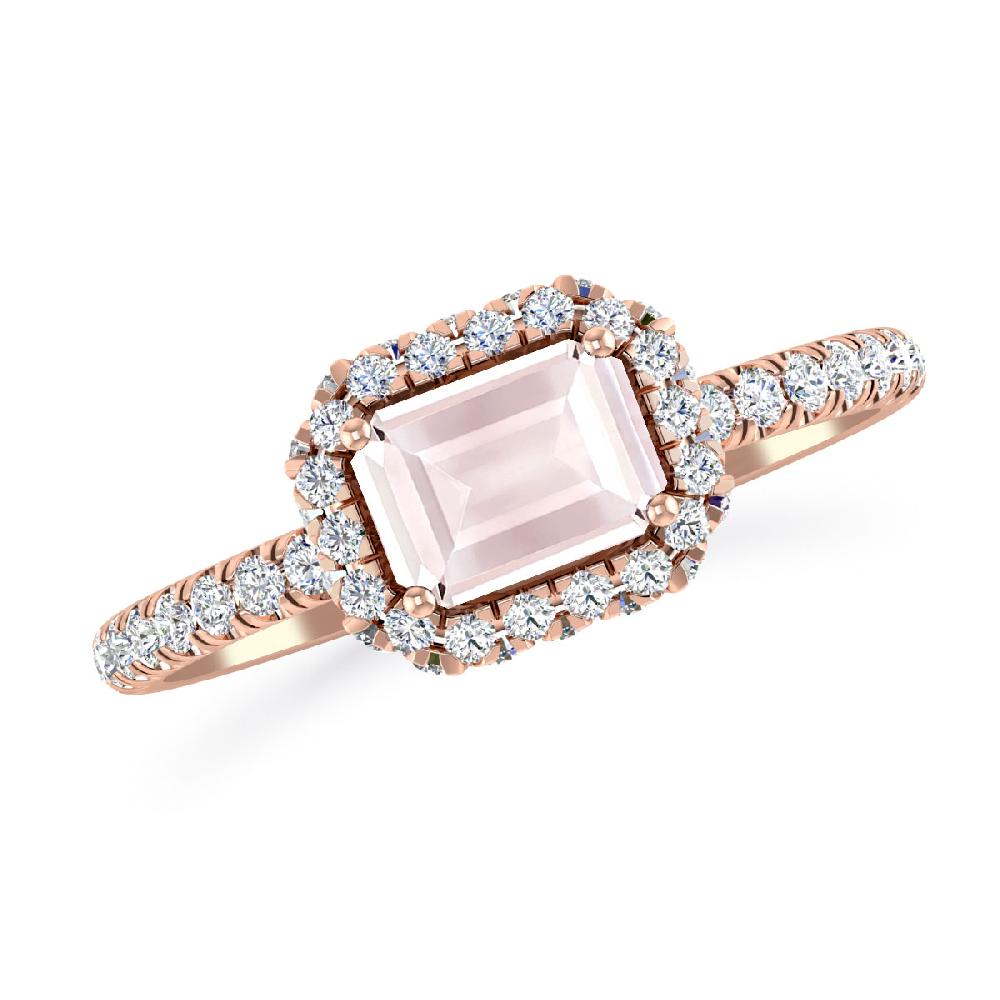 Rose Gold - Morganite