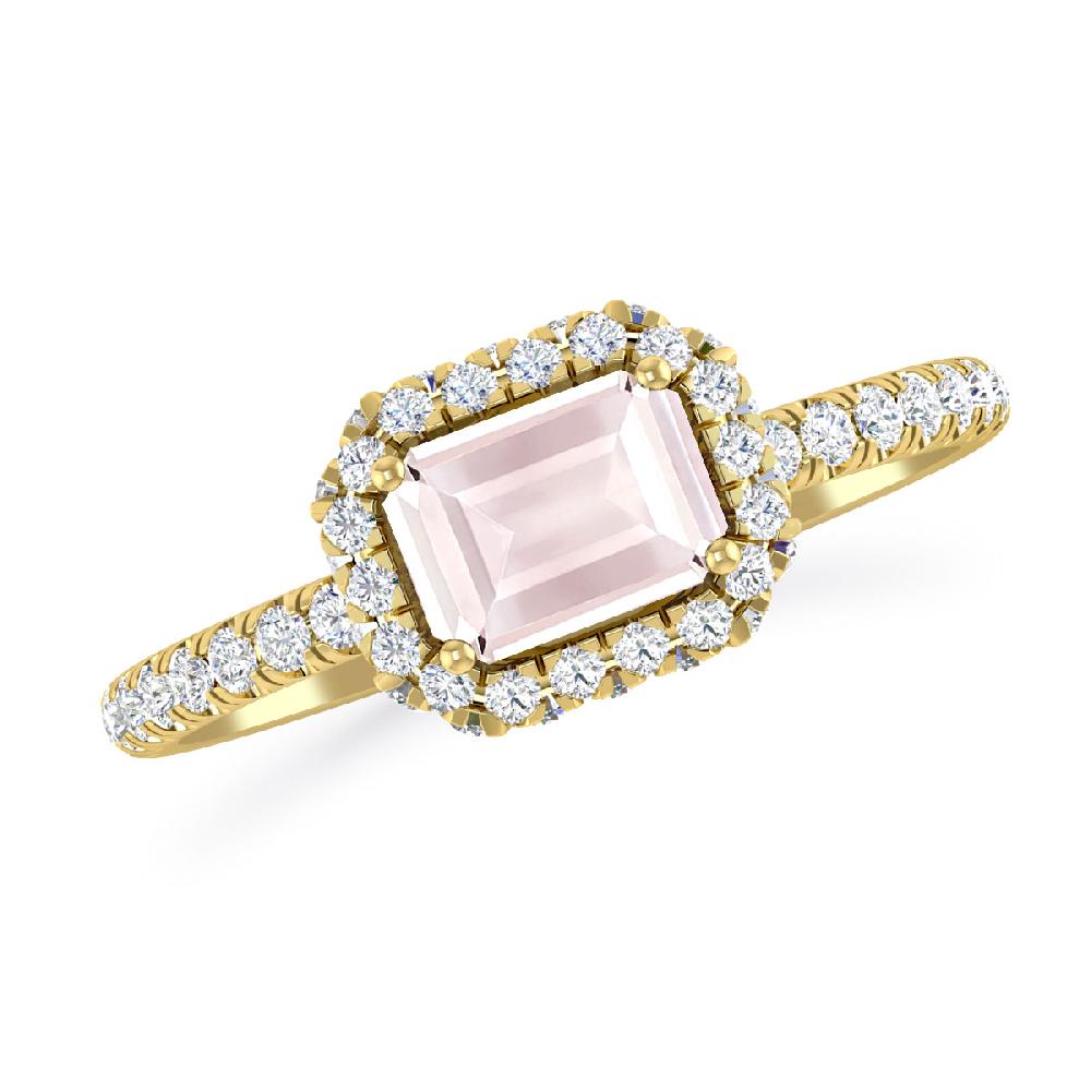 Yellow Gold - Morganite