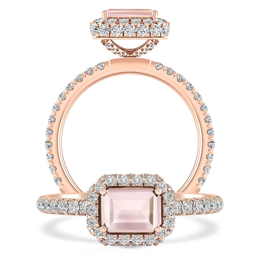 Rose Gold - Morganite