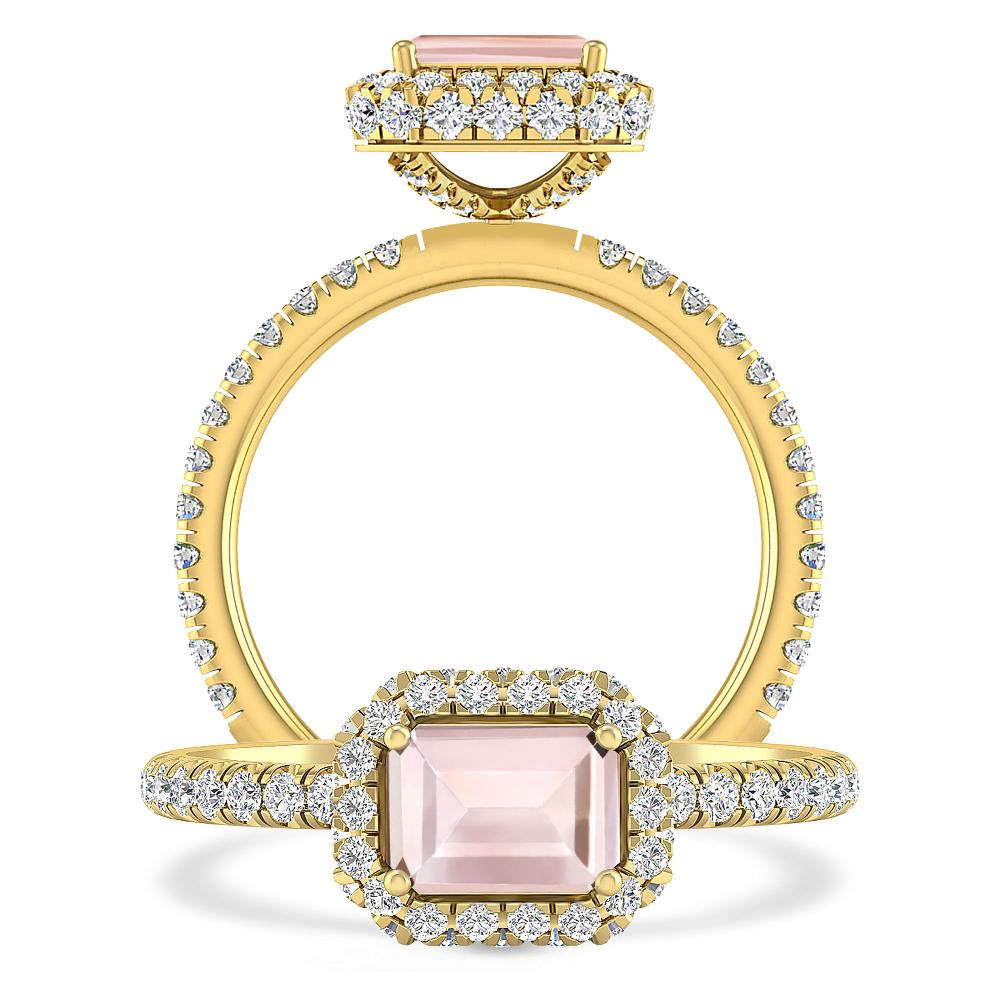 Yellow Gold - Morganite