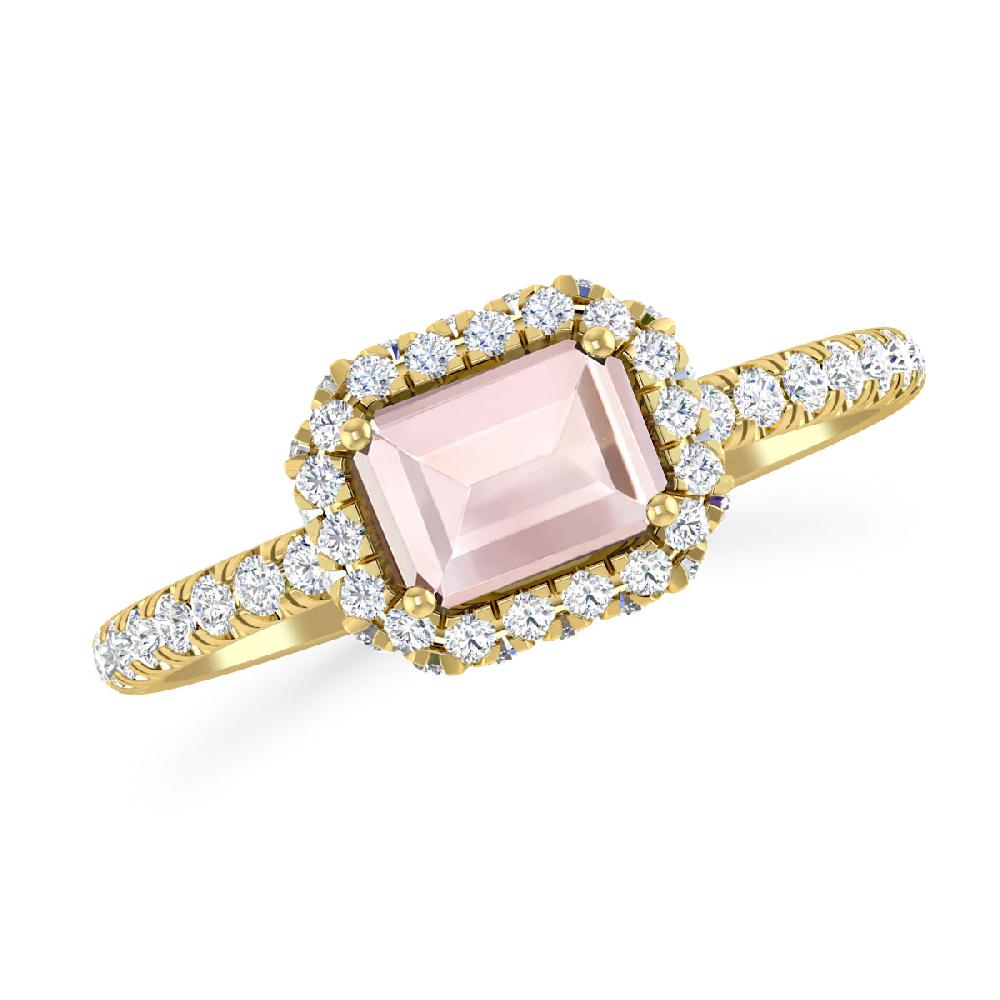 Yellow Gold - Morganite