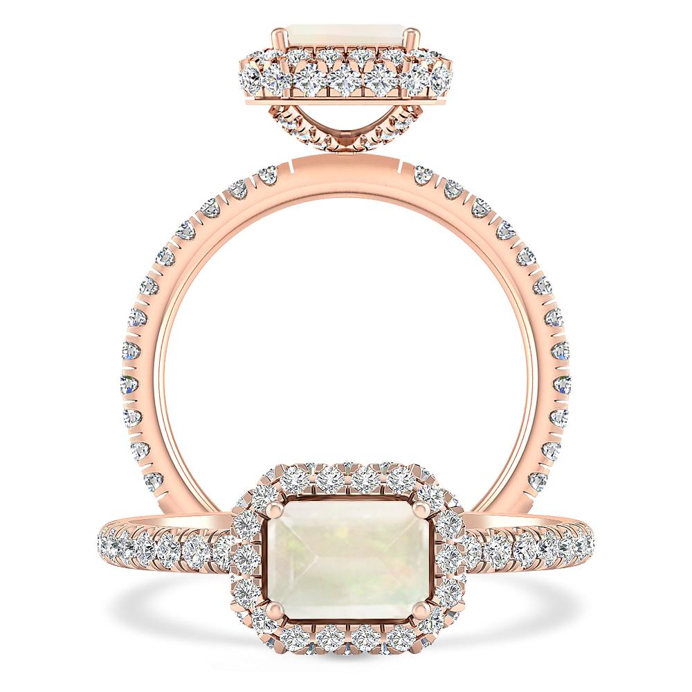 Rose Gold - Opal