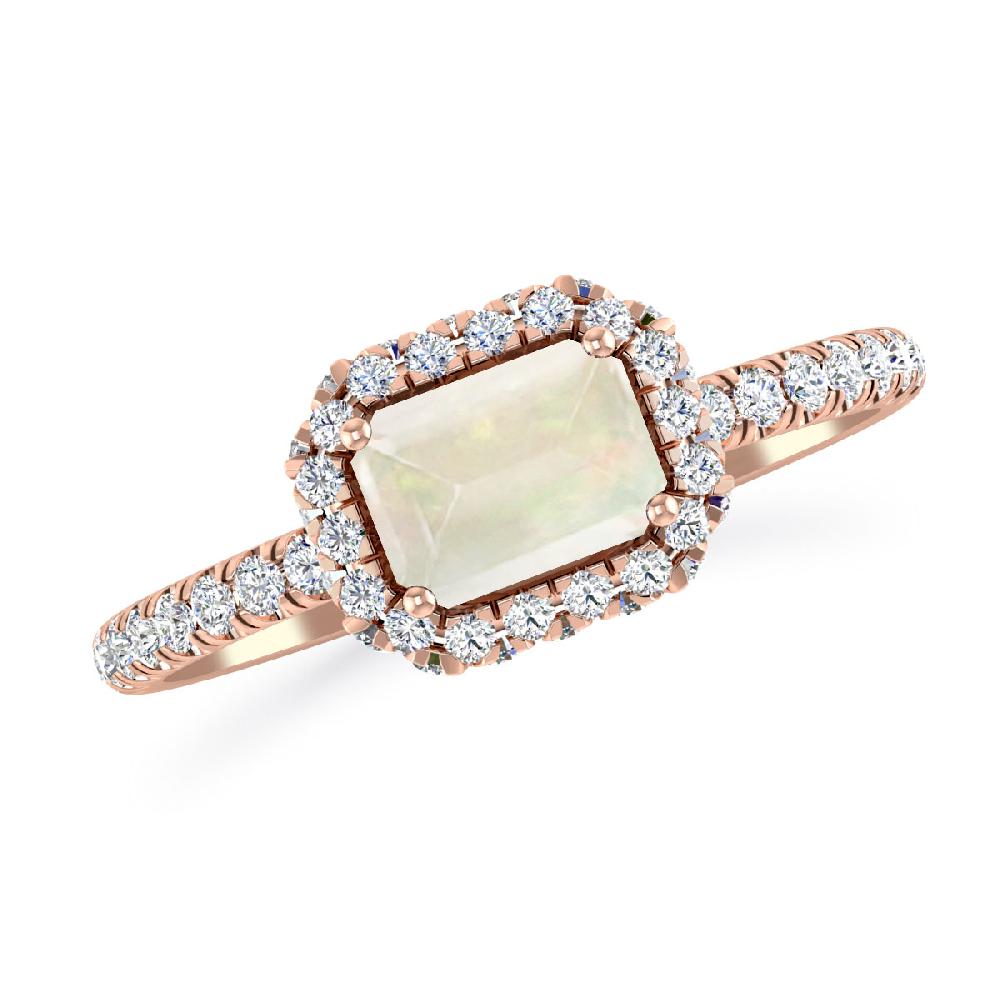 Rose Gold - Opal