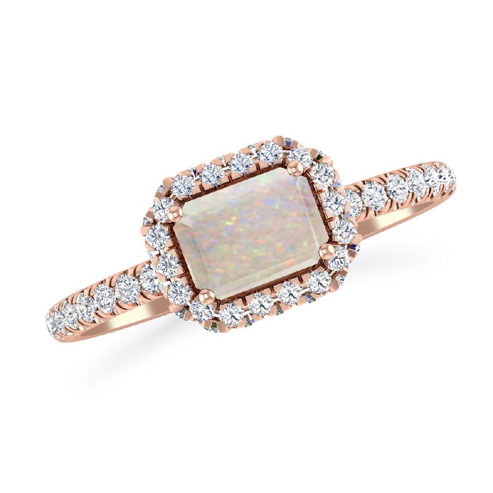 Rose Gold - Opal