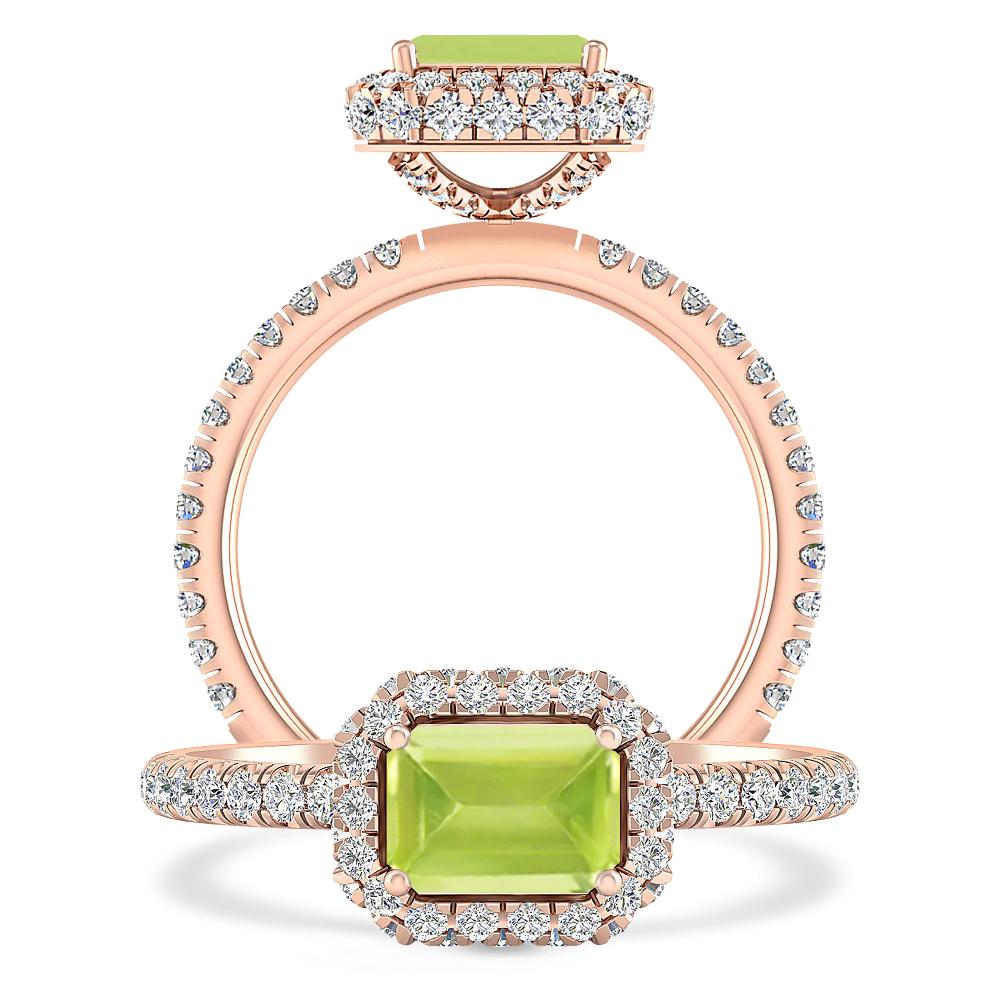 Rose Gold - Peridot