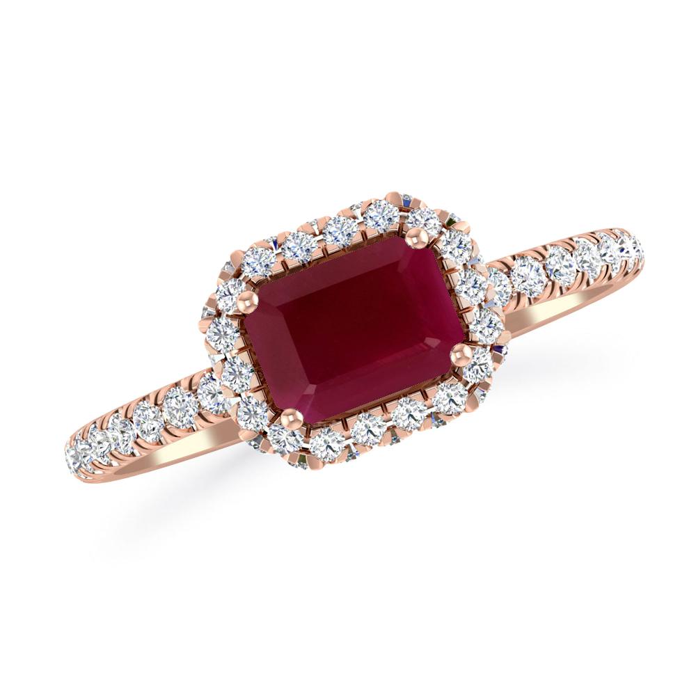 Rose Gold - Ruby
