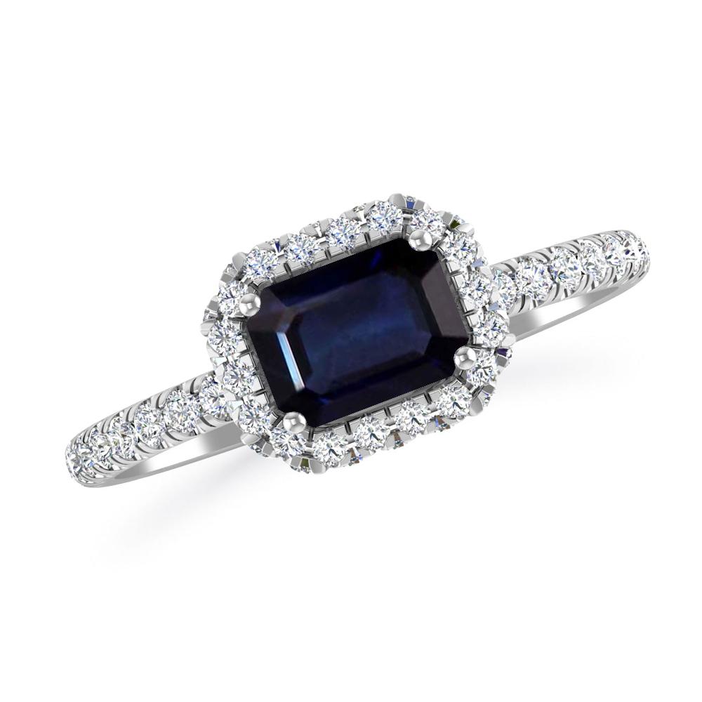 White Gold - Sapphire