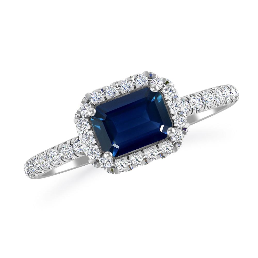 White Gold - Sapphire