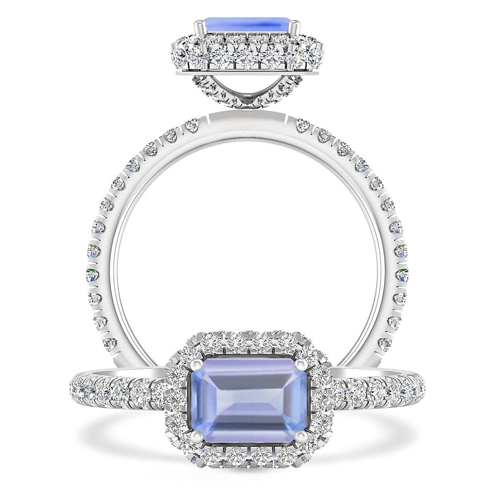 White Gold - Tanzanite