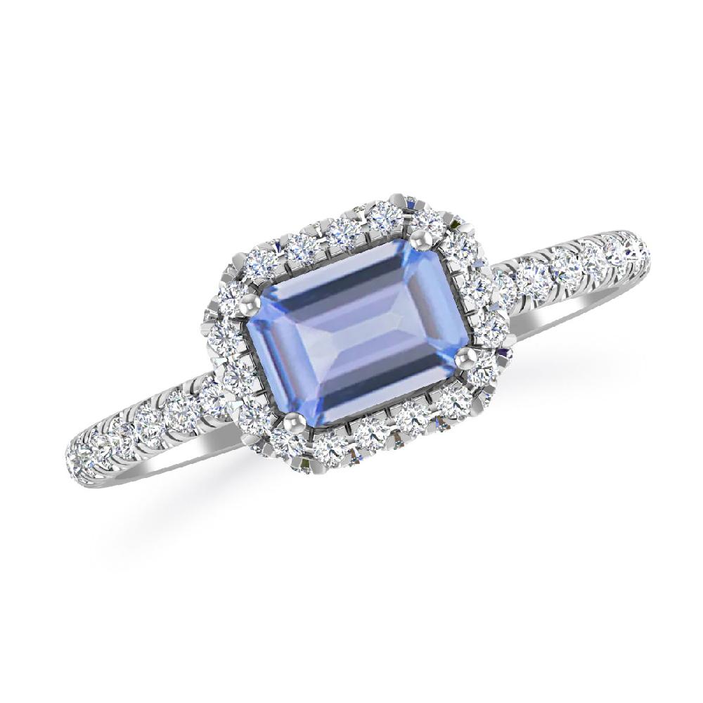 White Gold - Tanzanite