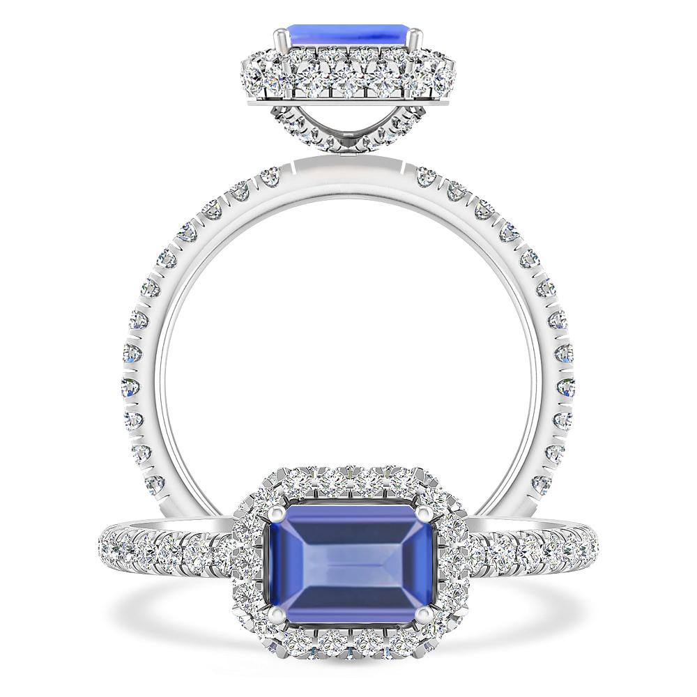 White Gold - Tanzanite