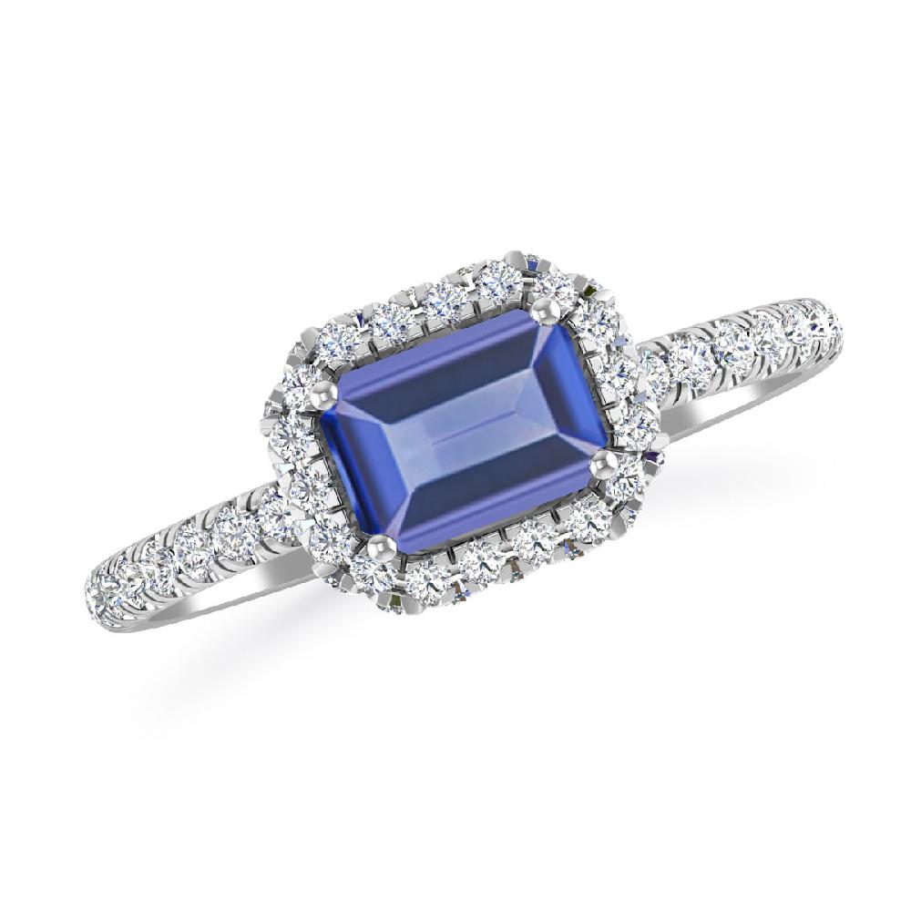 White Gold - Tanzanite