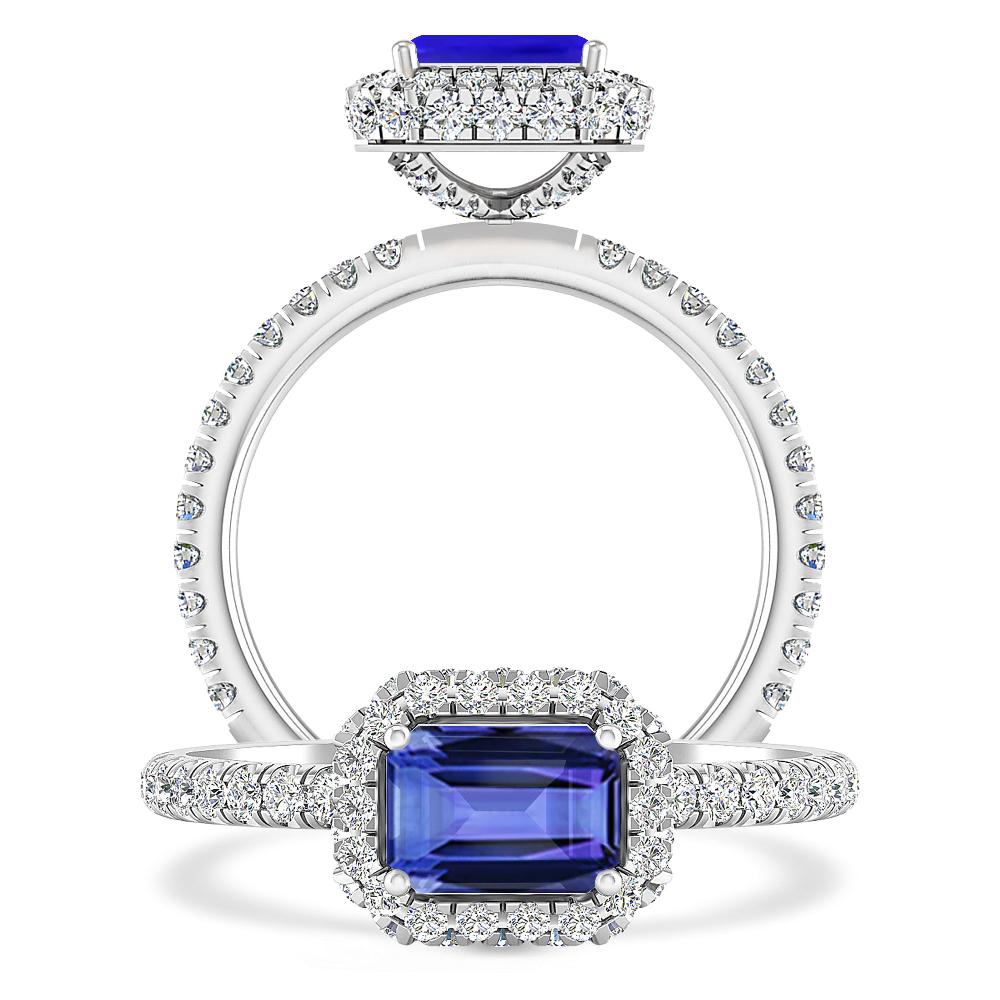 White Gold - Tanzanite