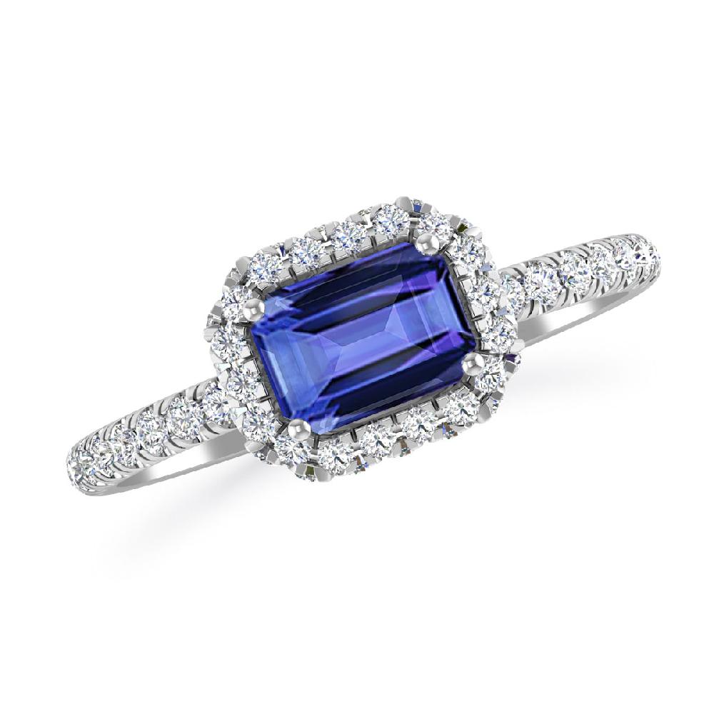 White Gold - Tanzanite