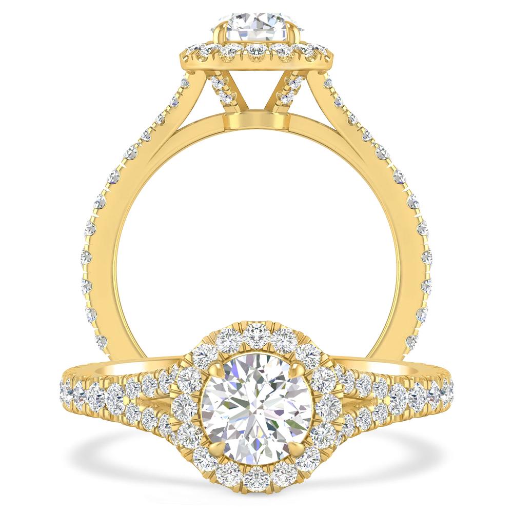 Yellow Gold - Diamond
