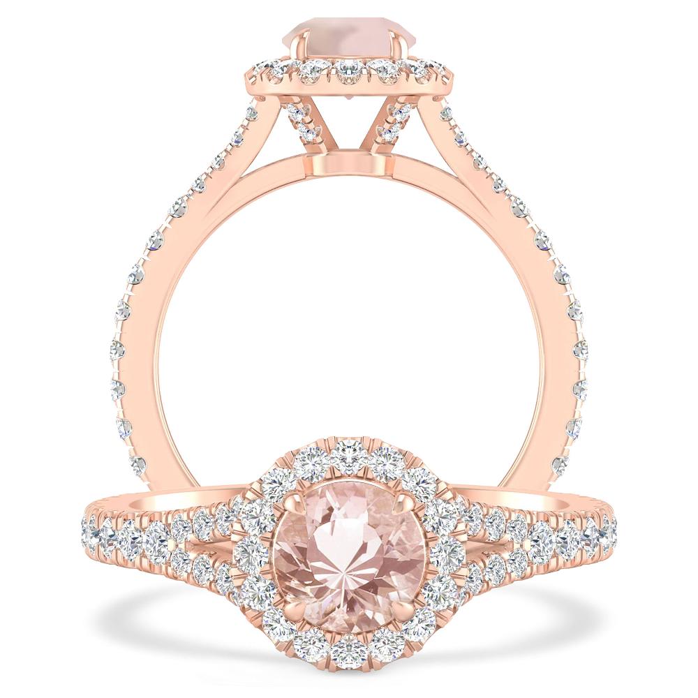 Rose Gold - Morganite