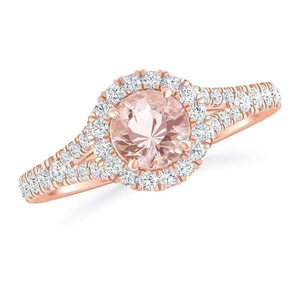 Rose Gold - Morganite