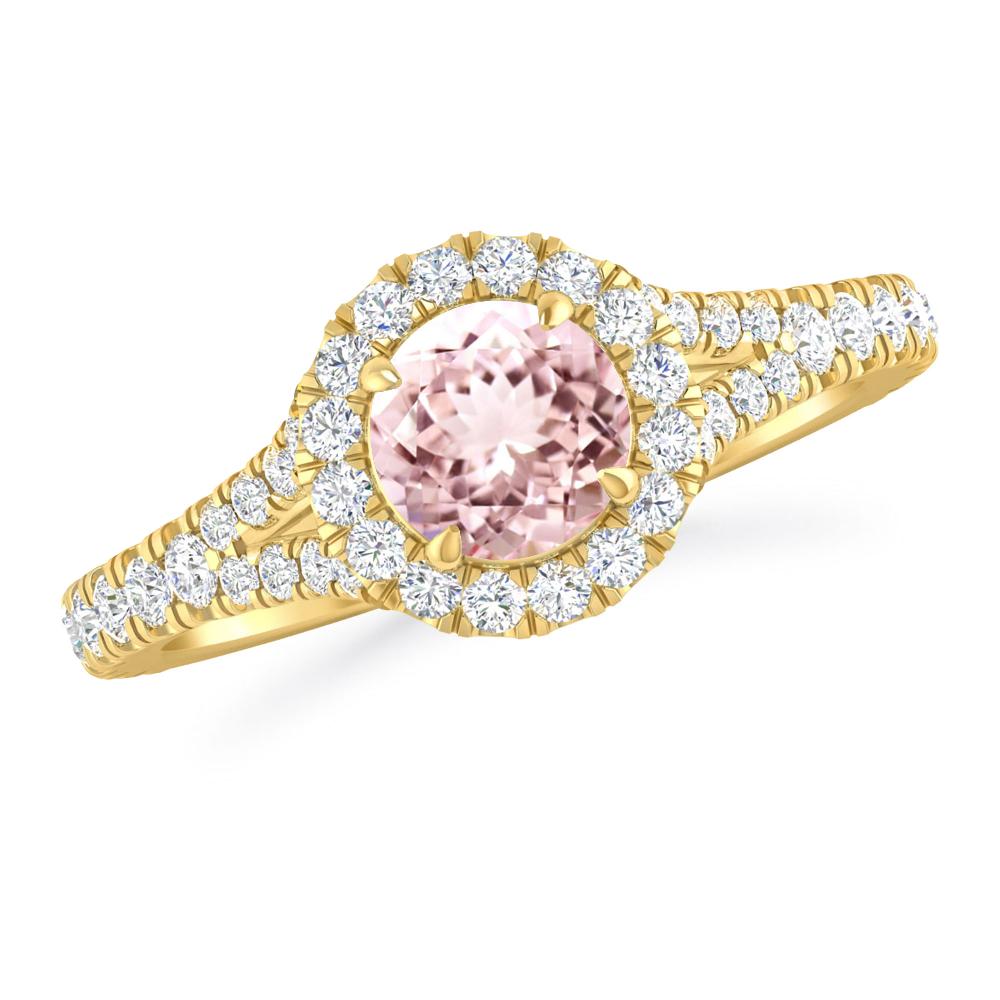 Yellow Gold - Morganite