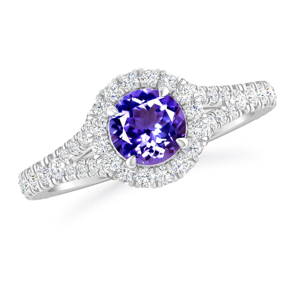 White Gold - Tanzanite