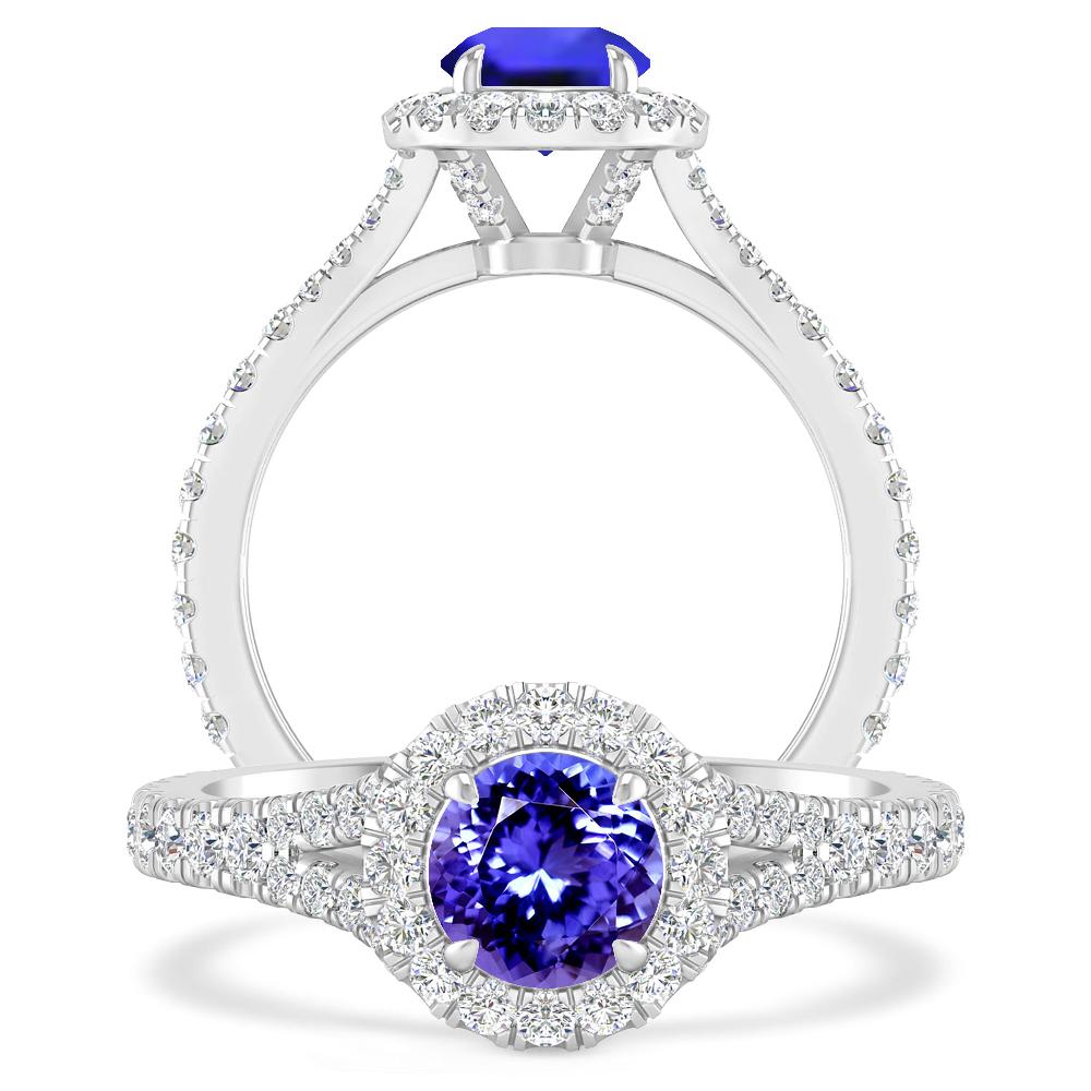 White Gold - Tanzanite