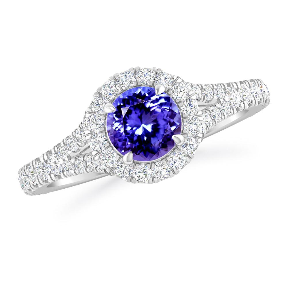 White Gold - Tanzanite