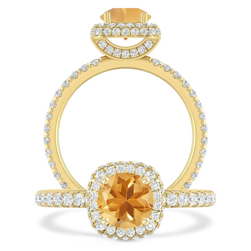 Yellow Gold - Citrine