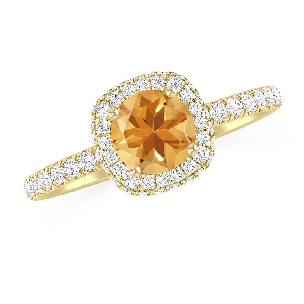 Yellow Gold - Citrine