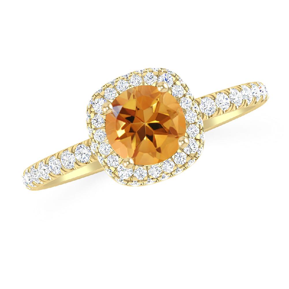 Yellow Gold - Citrine