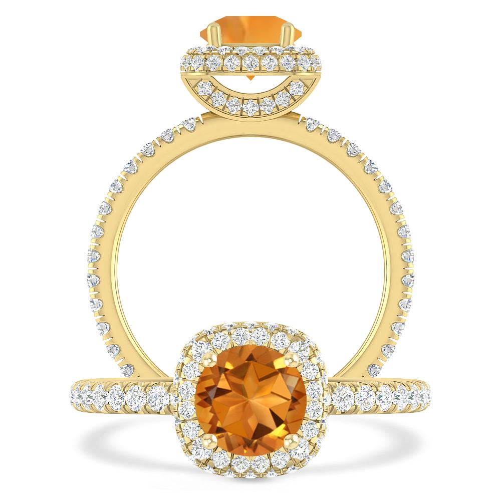 Yellow Gold - Citrine