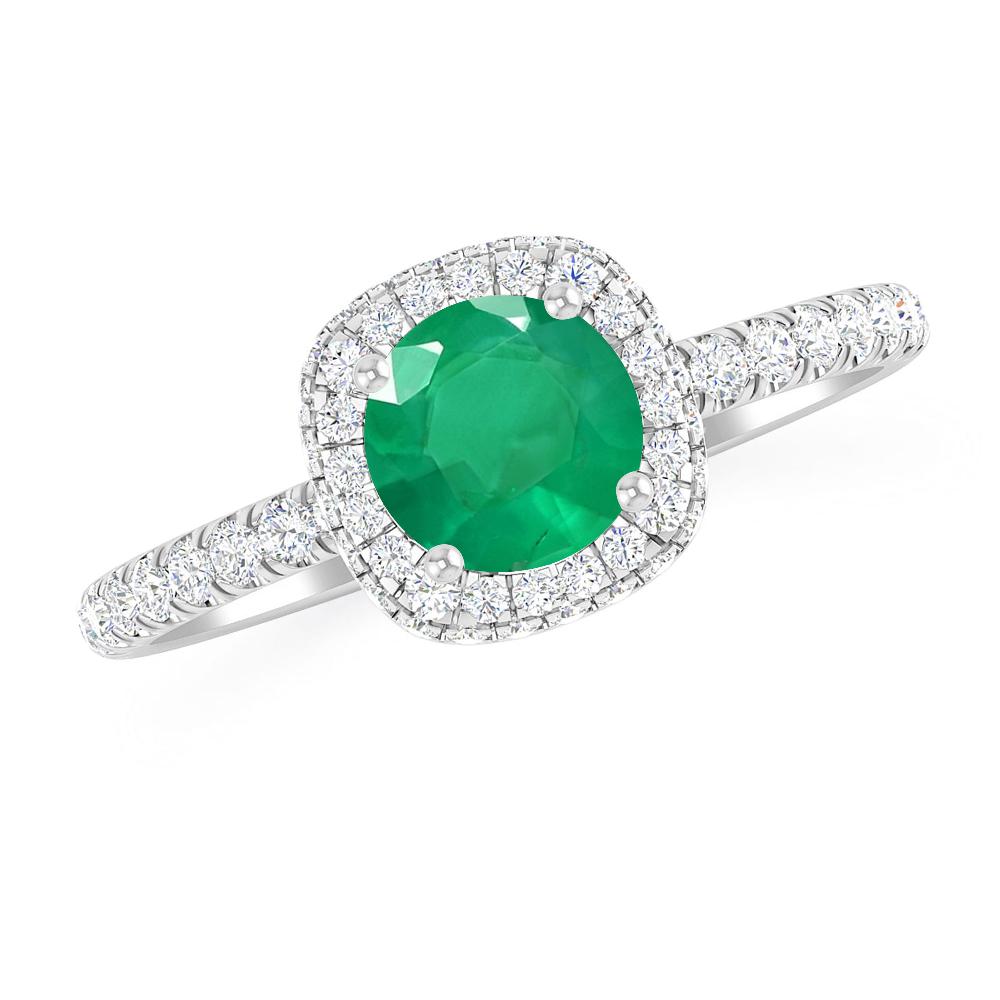 White Gold - Emerald